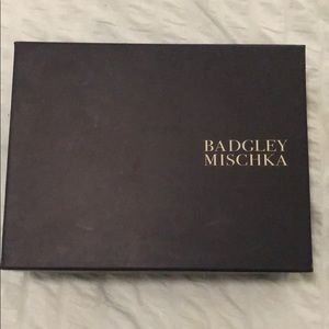 Badgley Mischka wedding shoes